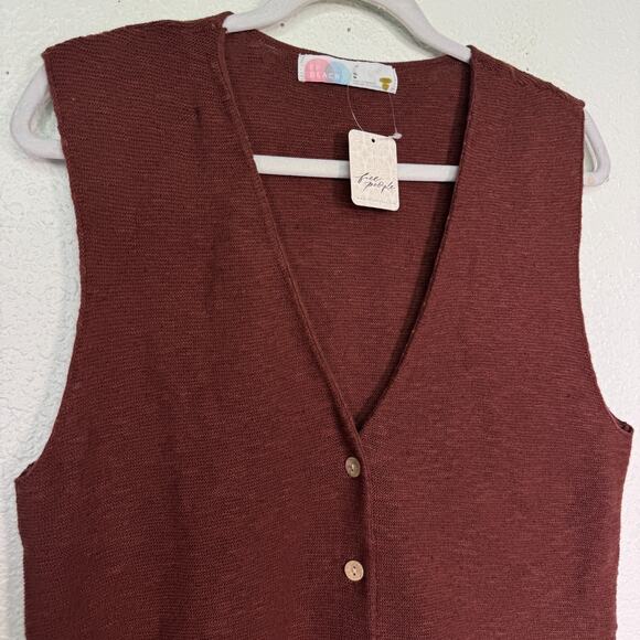 Free People Stockton Sweater Set Womens XS Oversize Wide Leg Matching Outfit NEW - Picture 4 of 16